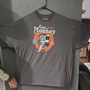 Gas Monkey Garage Charcoal Graphic Tee